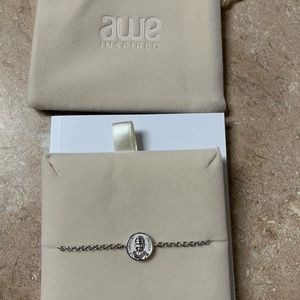 Ruth Bader Ginsburg Sterling Silver Awe Bracelet